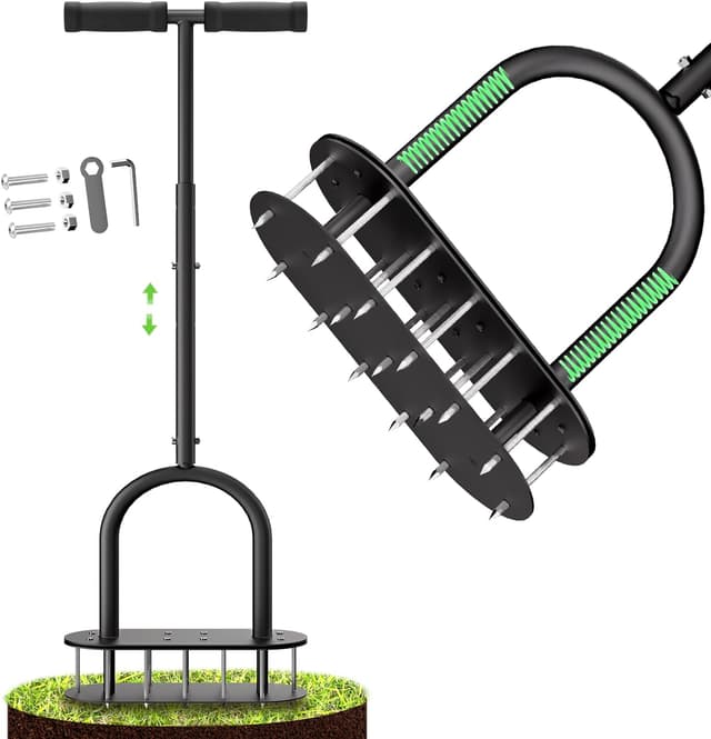 Imagen de seasky Lawn Aerator with 15 Spikes 2.8in en OfertitasTOP