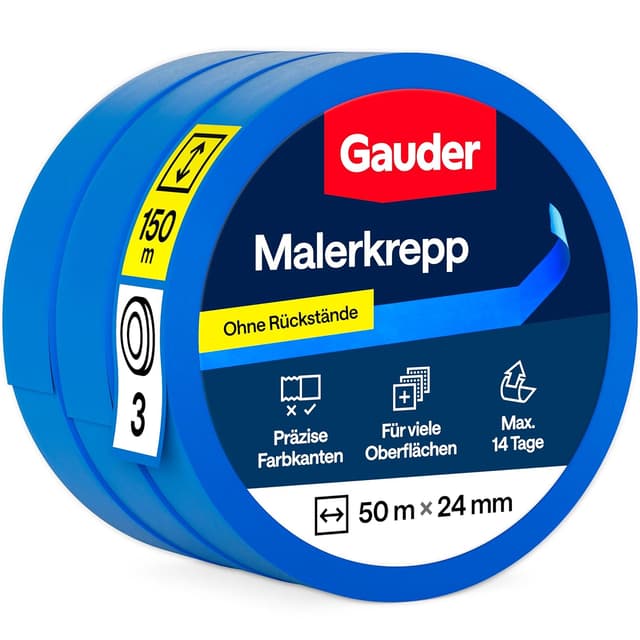 Detalle de GAUDER Malerkrepp 24 mm x 50 m