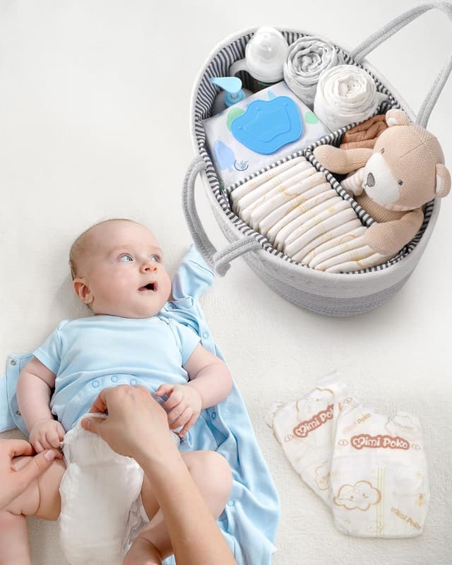 Thumbnail 5 de Maliton Cestino Porta Pannolini Grigio XL 39 cm