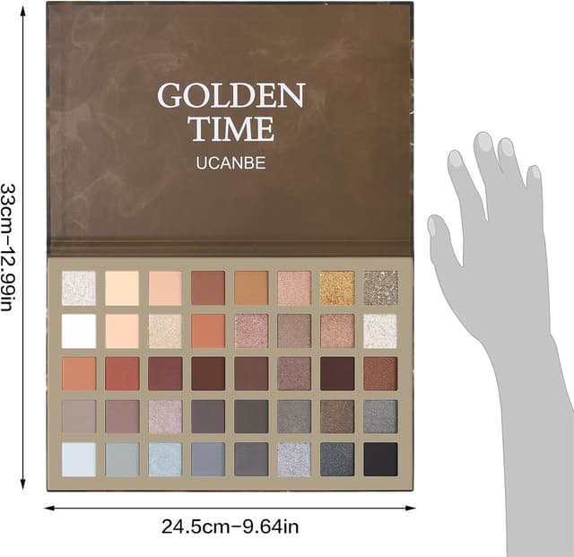 Thumbnail 3 de UCANBE Palette ombretti glitter 02 40 colori