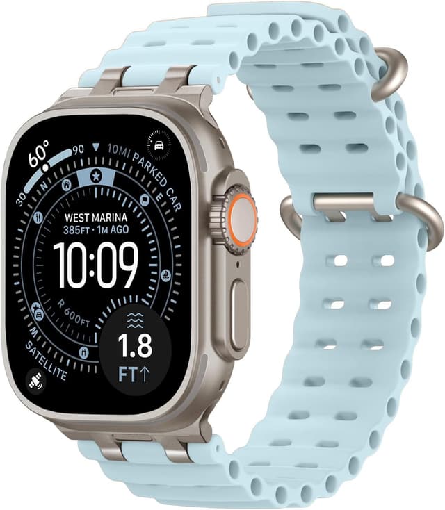 Detalle de TiMOVO Ocean Strap for Apple Watch Ultra