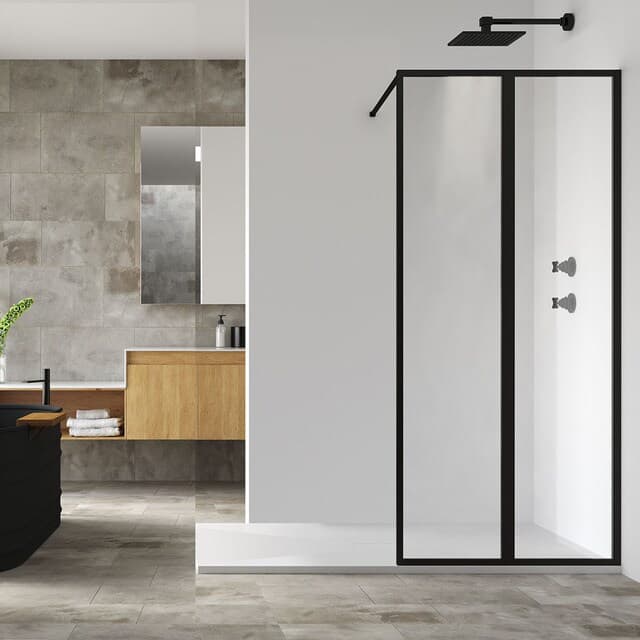 Imagen de Profiltek FN-2002 Mampara de ducha con panel fijo 🚿 en OfertitasTOP