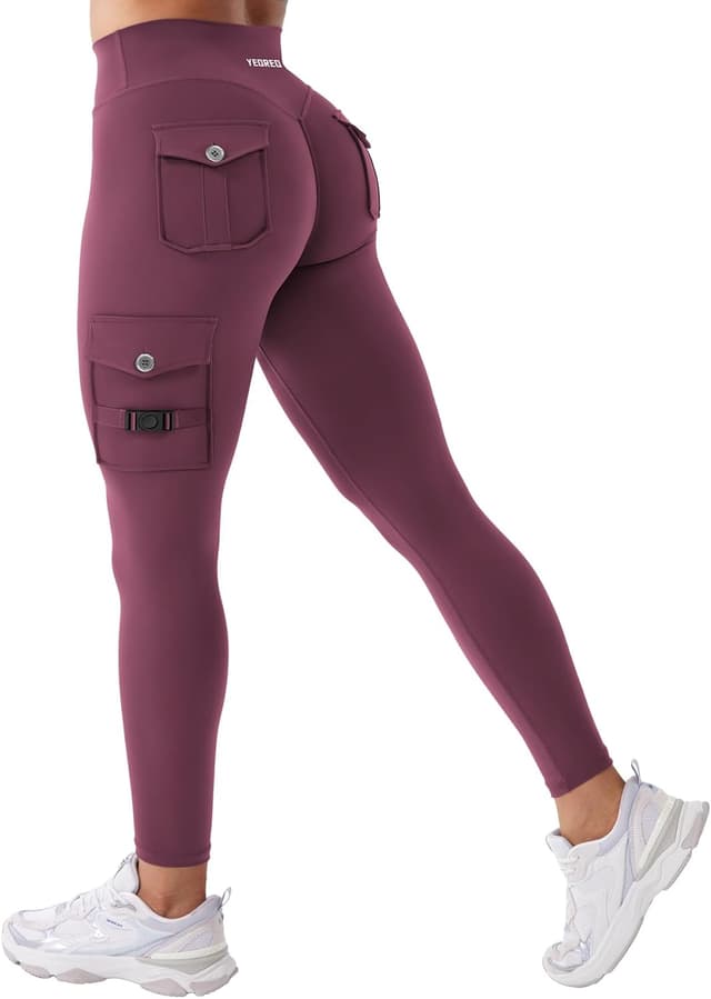 Detalle de YEOREO CoreFlex cargo leggings 1 pair