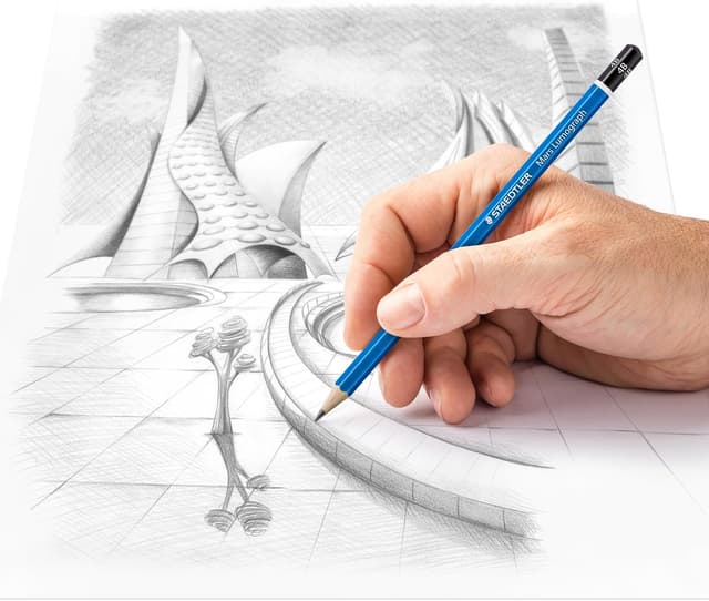 Thumbnail 3 de STAEDTLER 100-4B Lápices 4B Azul