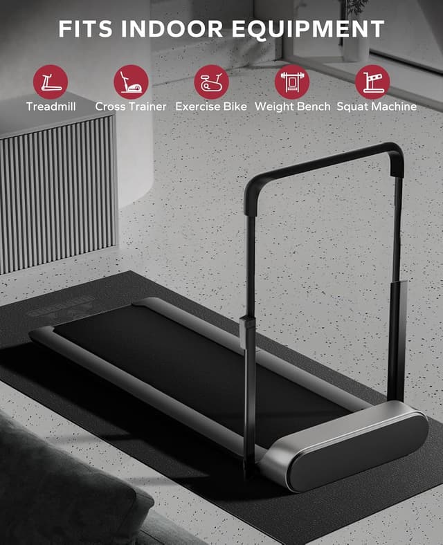 Thumbnail 4 de HAPBEAR Treadmill Mat 152×76cm, non-slip 🏋