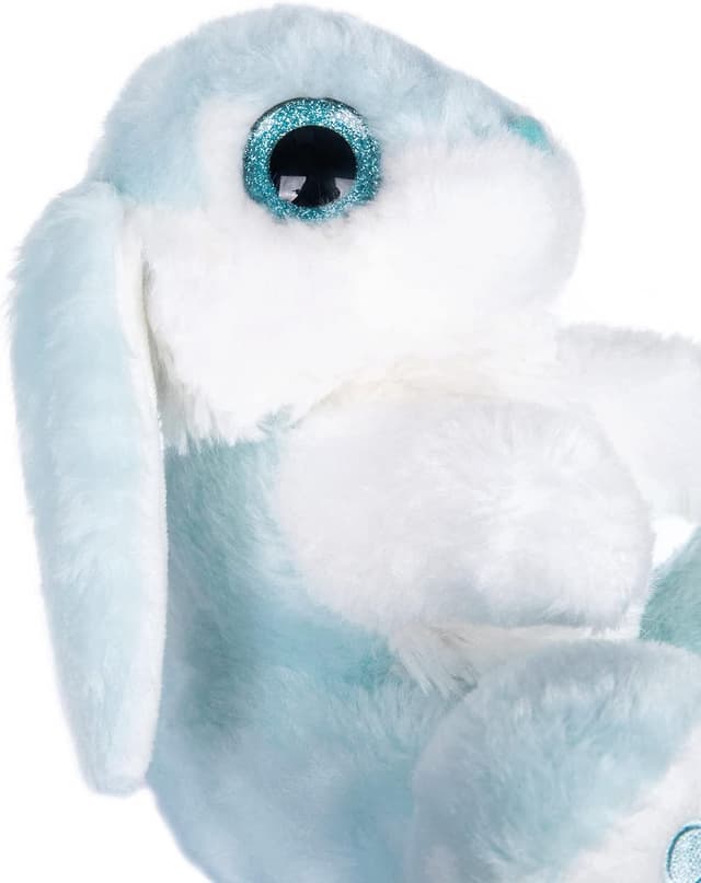 Detalle de My OLi 2pc Easter Bunny Teddy 7" plush rabbit soft toys (Gray & Blue)