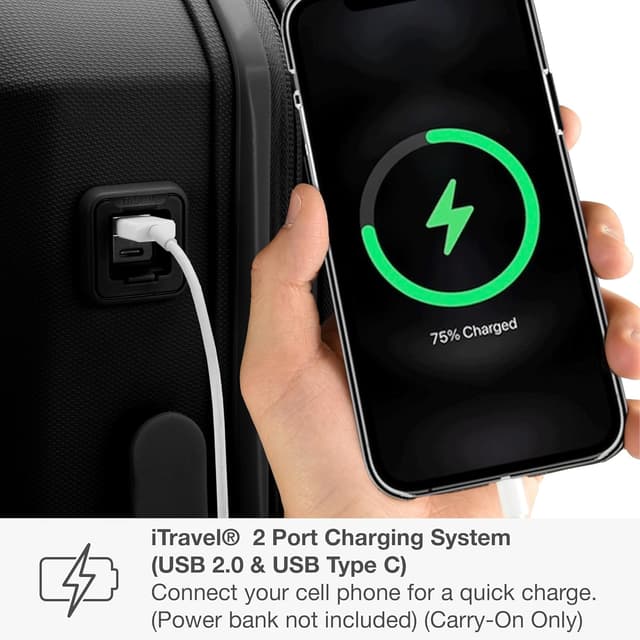 Detalle 1 de Traveler's Choice Pagosa carry-on luggage 22-inch