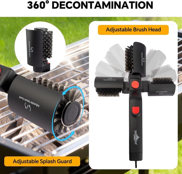 Thumbnail 2 de XUDAKAIXIN Electric Grill Brush 1 🍖