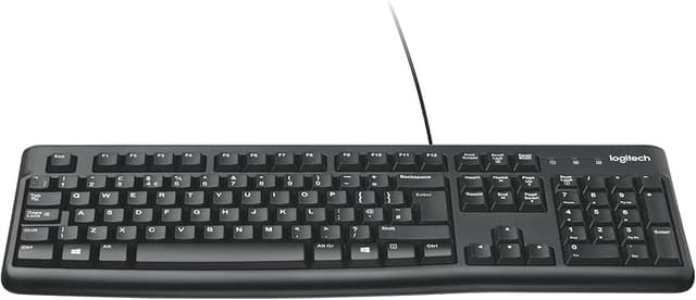 Imagen de Logitech K120 Teclado USB QWERTY Español — Resistente a salpicaduras 💻 en OfertitasTOP
