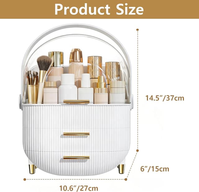Thumbnail 2 de NestOrganix Makeup Organizer 13.5in