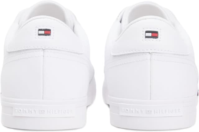 Detalle de Tommy Hilfiger Vulc Core RWB Long Lace in pelle, basso da uomo (FM0F/…)