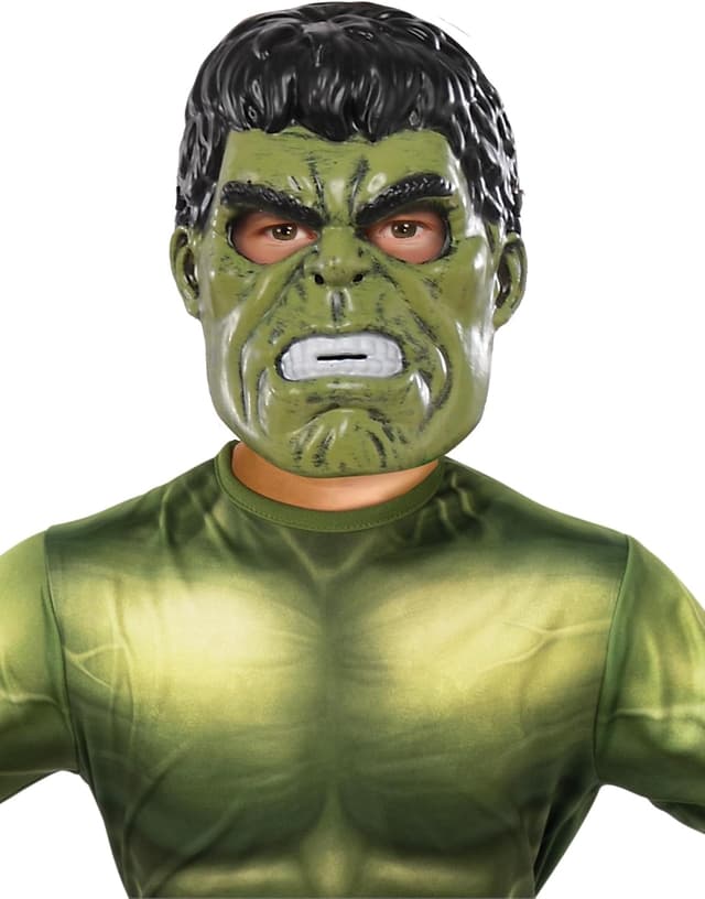 Detalle 2 de RUBIE'S HULK Masque Hulk enfant Taille unique đ