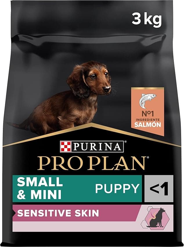 Detalle de Purina Pro Plan Small Puppy pienso 12 kg piel