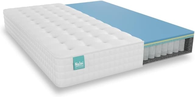 Detalle de NALUI Galana 120x200 Colchón viscoelástico con muelles