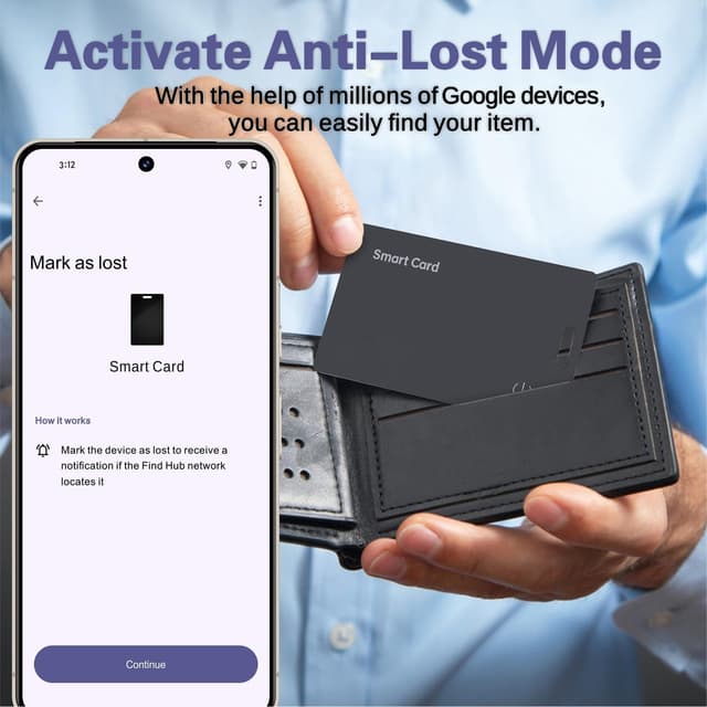 Detalle 2 de Reyke Slim Wallet Tracker Card 1,6 mm