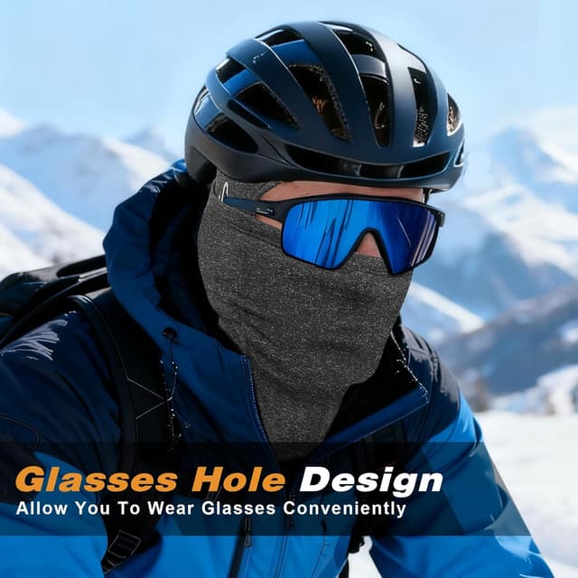 Thumbnail 3 de HEGGCOOE Ski Mask Balaclava 24in