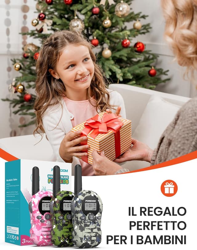 Thumbnail 5 de FOREDOM Walkie Talkies 3-pack long-range for kids