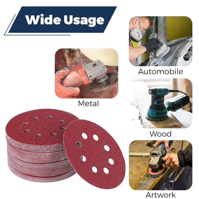 Thumbnail 5 de Sinand Schleifscheiben 125 mm 100 Stück