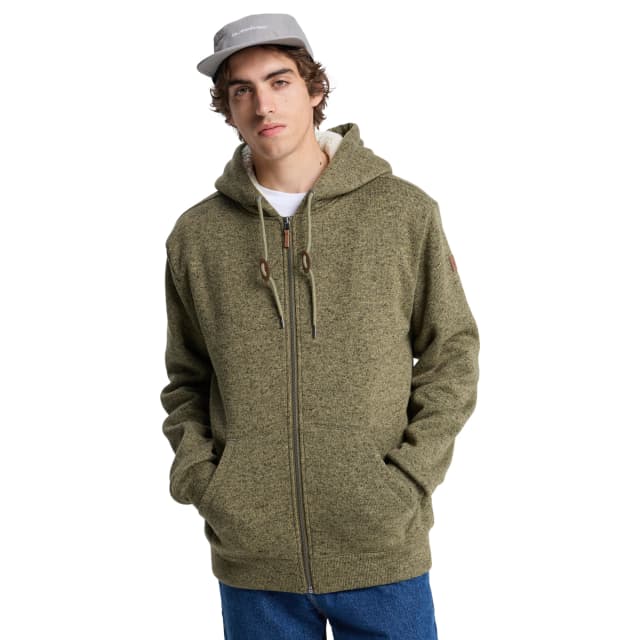 Detalle de Quiksilver Keller Sherpa, sudadera de hombre