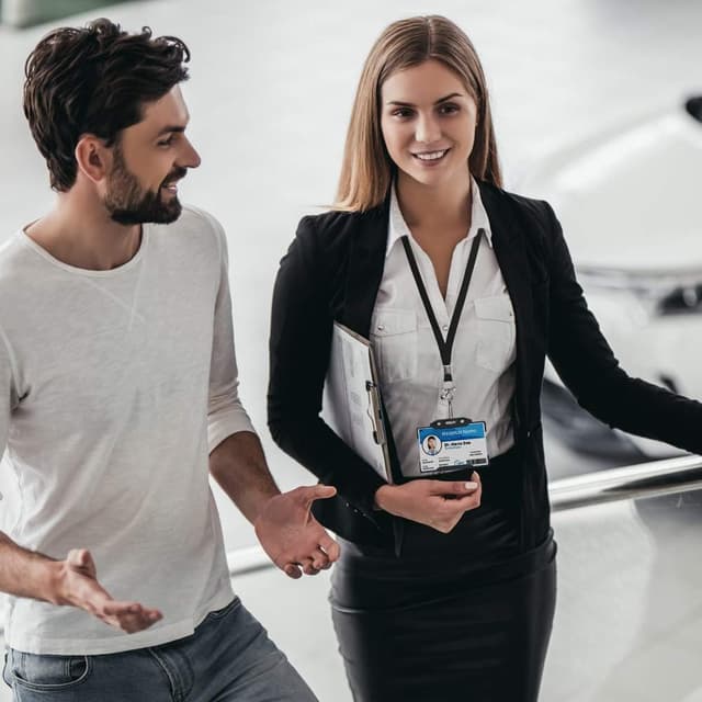 Thumbnail 5 de Vicloon Porta badge con lato aperto 10 pezzi