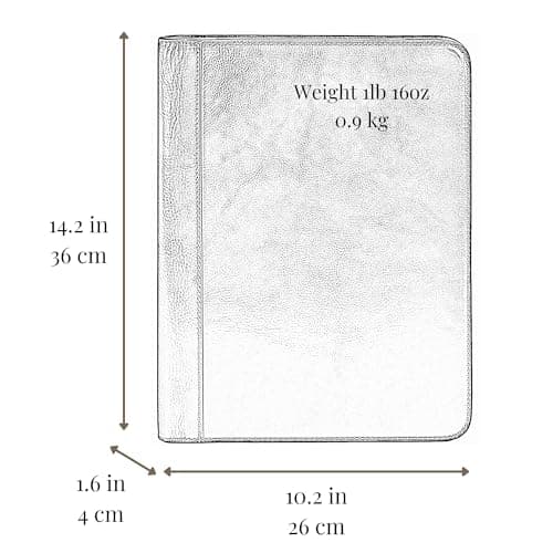 Thumbnail 6 de Time Resistance Portadocumentos de Cuero Vachetta — Hecho a Mano