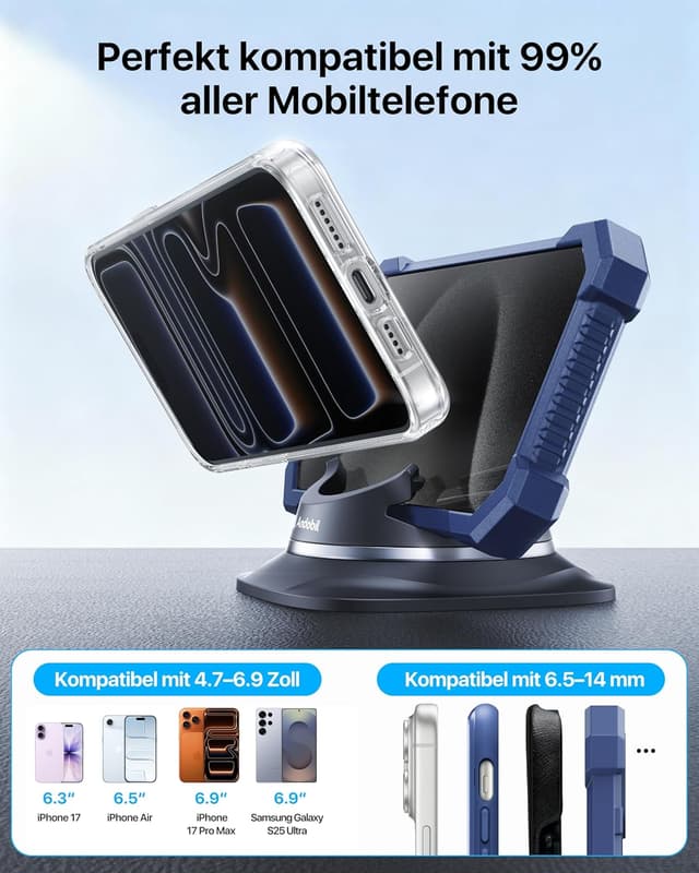 Thumbnail 6 de andobil 2026 Upgrade Handyhalterung Auto 360°