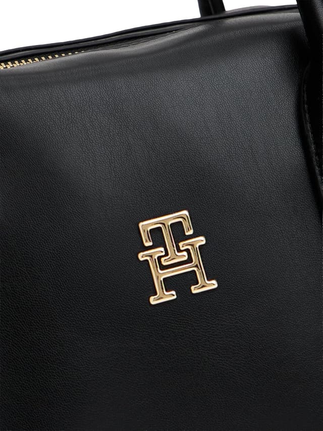 Detalle de Tommy Hilfiger Th Essential Satchel AW0AW18532 – cartable femme taille unique