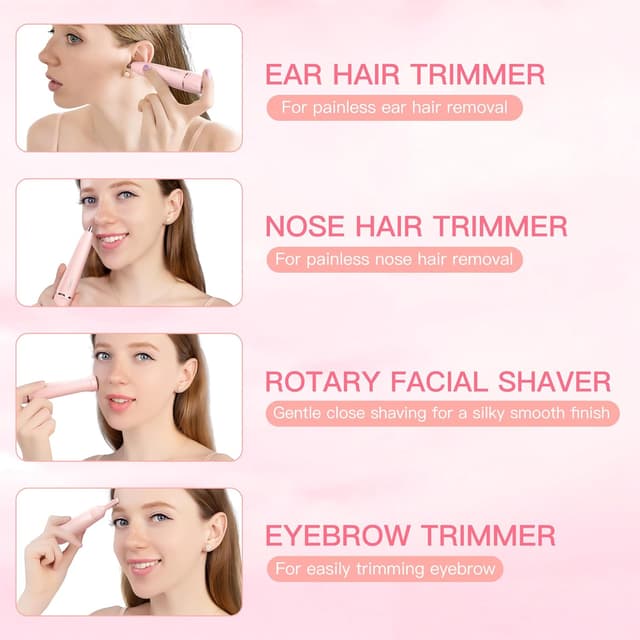 Detalle de HEBECA Nose Hair Trimmer Electric 2-in-1