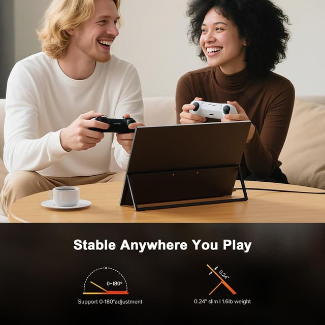 Detalle de UPERFECT 2.5K 240Hz QLED portable monitor