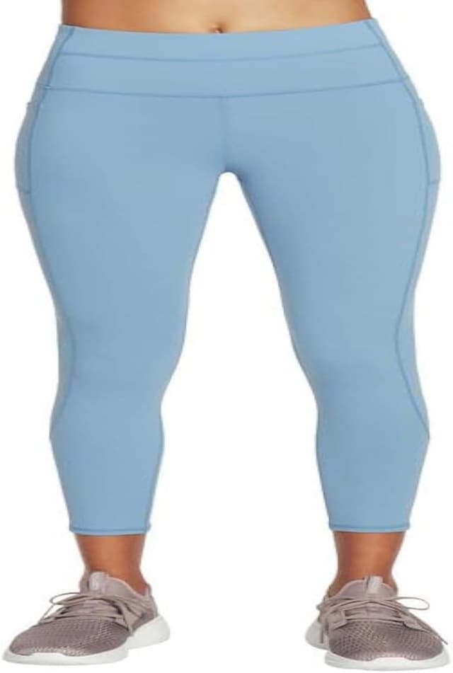 Detalle de Skechers Go Walk HW 7/8 Legging for women with side pockets