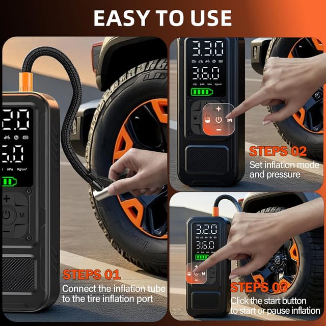 Thumbnail 5 de Calmara Y34 150 PSI Tire Inflator 6000mAh