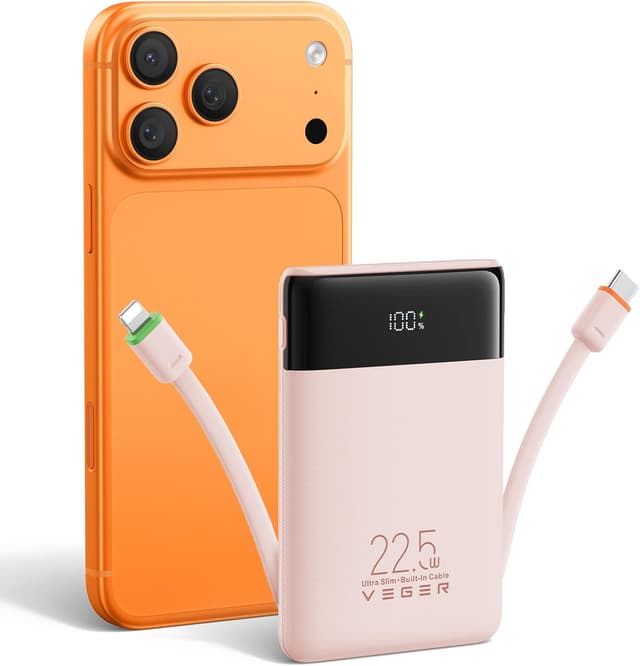 Detalle de VEGER Power Bank 10000 mAh mit 22,5 W