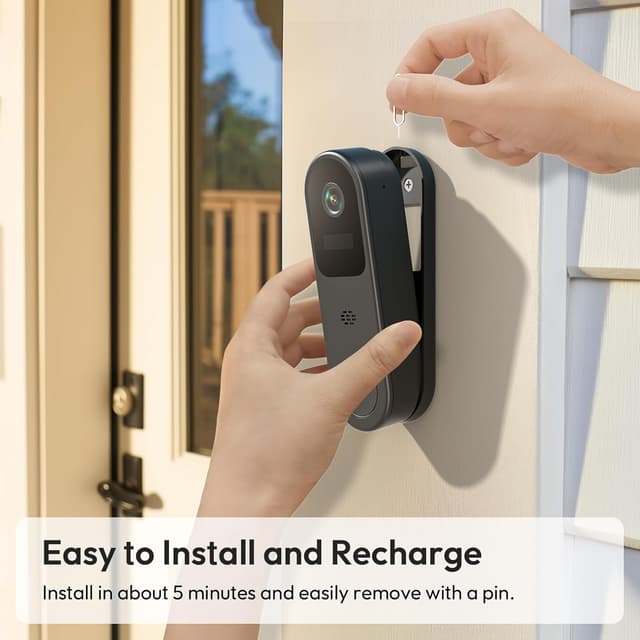 Thumbnail 5 de Belleye Video Doorbell Camera Wireless 2K HD