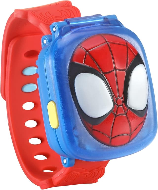 Thumbnail 6 de VTech Spidey Learning Watch (Spidey and His Amazing Friends) – Interactive time-telling clock toy for ages 2–5, red