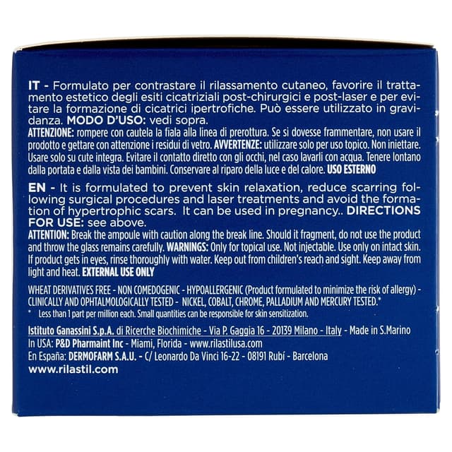 Detalle 2 de Rilastil Elastifizierende Ampullen Narbenbehandlung