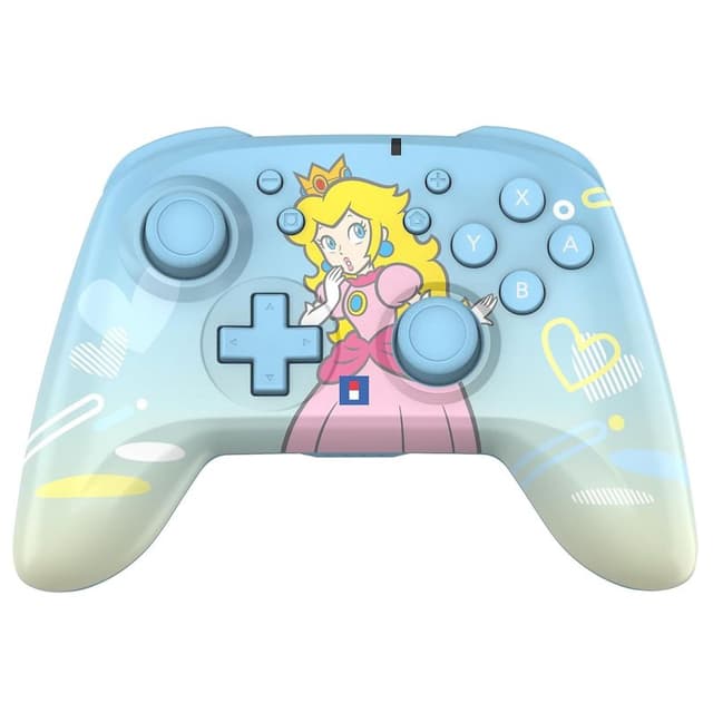 Detalle de Hori Horipad City Pop Peach inalámbrico personalizable para Switch 🕹