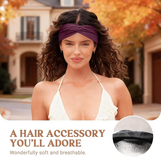 Detalle 2 de Loiluliy Haarband Damen Stirnband 6er