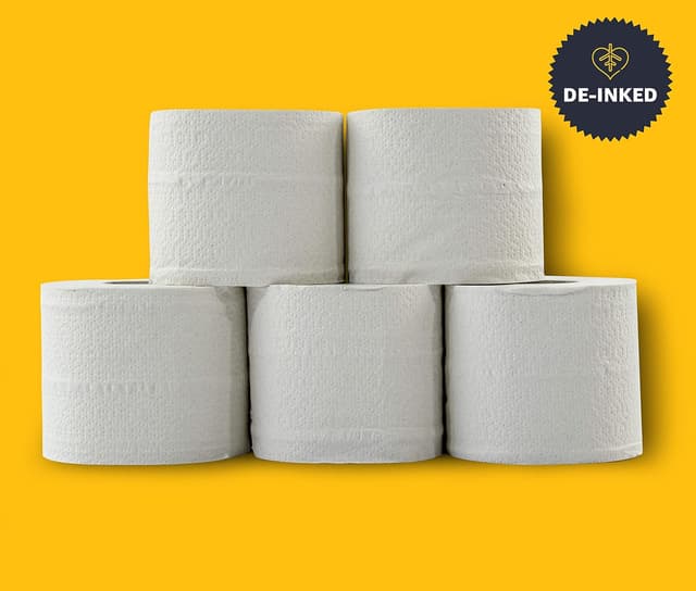 Detalle 2 de AmazonCommercial papier toilette 2 épaisseurs recyclé 40 rouleaux