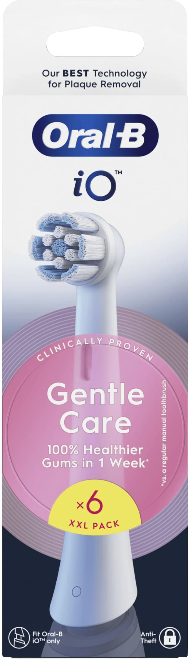 Thumbnail 3 de Oral-B iO Gentle Care Weiß (6 Stück) 🪥