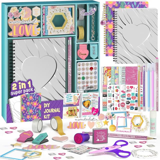 Detalle de DIY Journal Kit 2-Pack 150-piece set