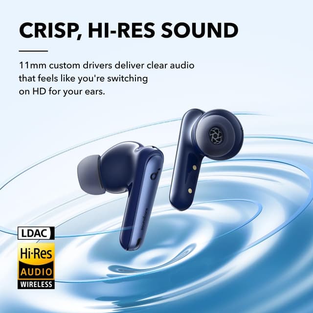 Detalle 2 de Soundcore Liberty 4 NC 50H noise-cancelling earbuds