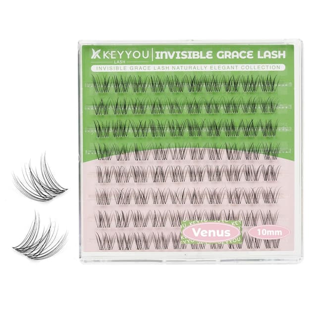 Thumbnail 5 de KEYYOU Fairy Lash Clusters Kit 144 pcs 😍