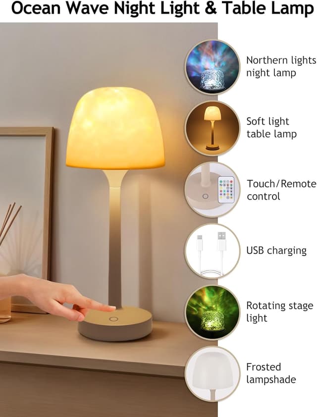 Detalle de Sternenhimmel Projektor 16 Farben für Kinder