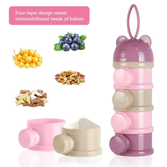 Thumbnail 3 de Vicloon Milchpulver Portionierer 4 Fächer