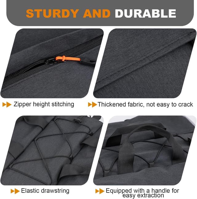 Detalle 2 de NDakter Bike Panniers 35L Waterproof Expandable Rear Rack Trunk Bags