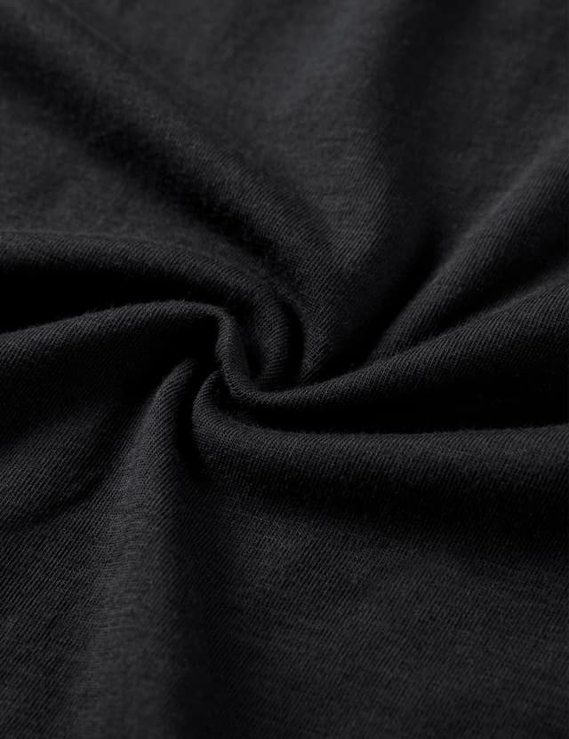 Detalle de CRZ YOGA camicia a maniche corte in cotone Pima con vestibilità ampia per allenamento e yoga