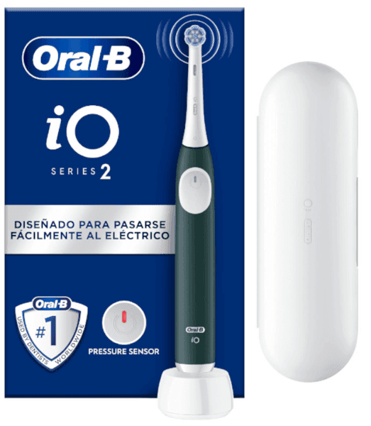 Detalle de Oral-B iO2 Forest Green cepillo eléctrico