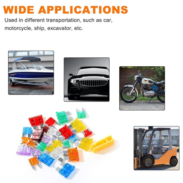 Thumbnail 2 de GIZGA 330PCS Kfz Sicherungen Autosicherungen