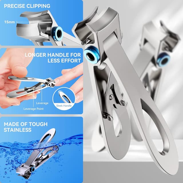 Detalle de INXEN Profi Nagelschere Set 7-teilig ✂