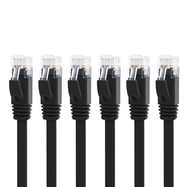 Detalle de Yauhody CAT6 Ethernet cable 1m pack of 6